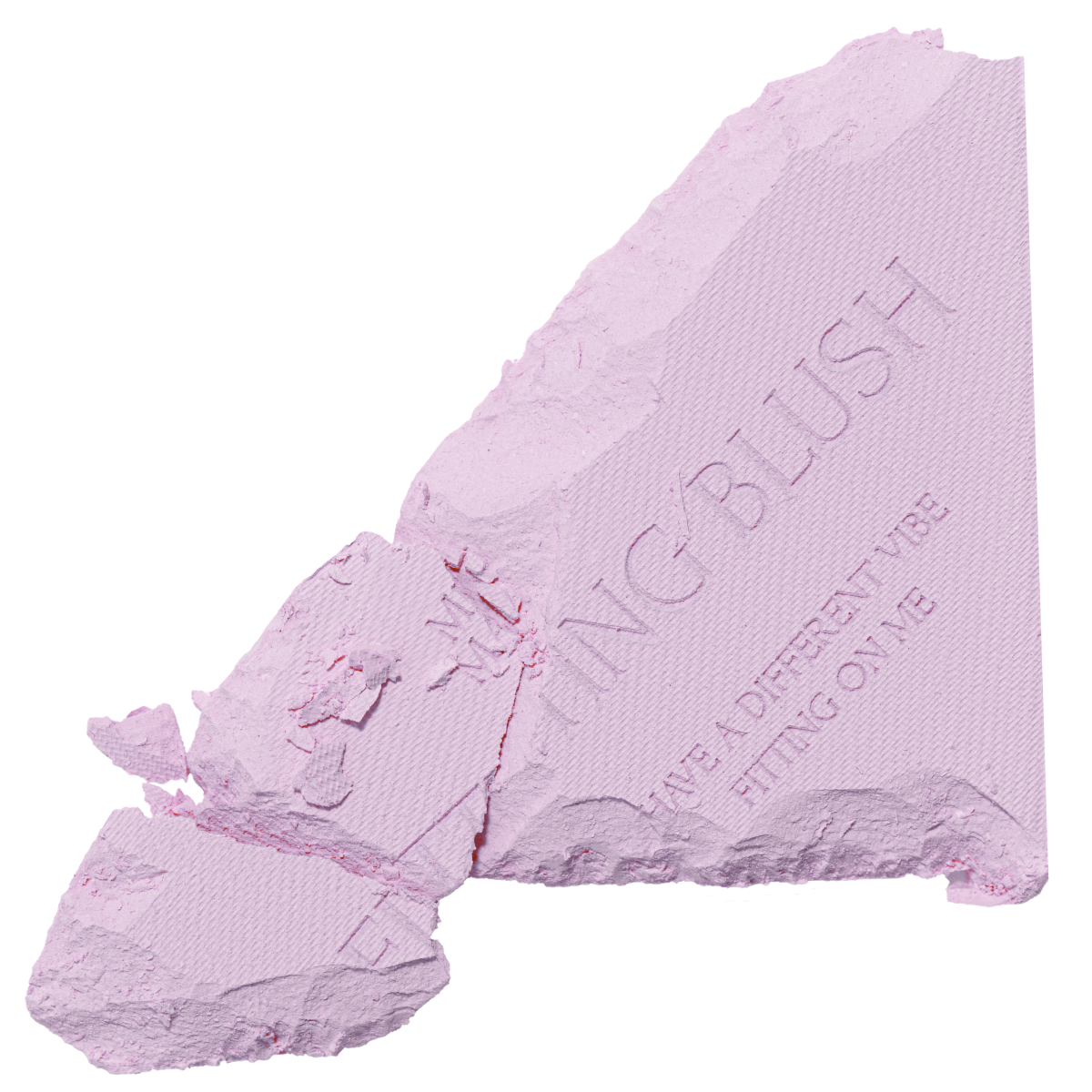 Close-up texture swatch of Muzigae Mansion Fitting Blush in Odd, showcasing its silky, soft-matte finish