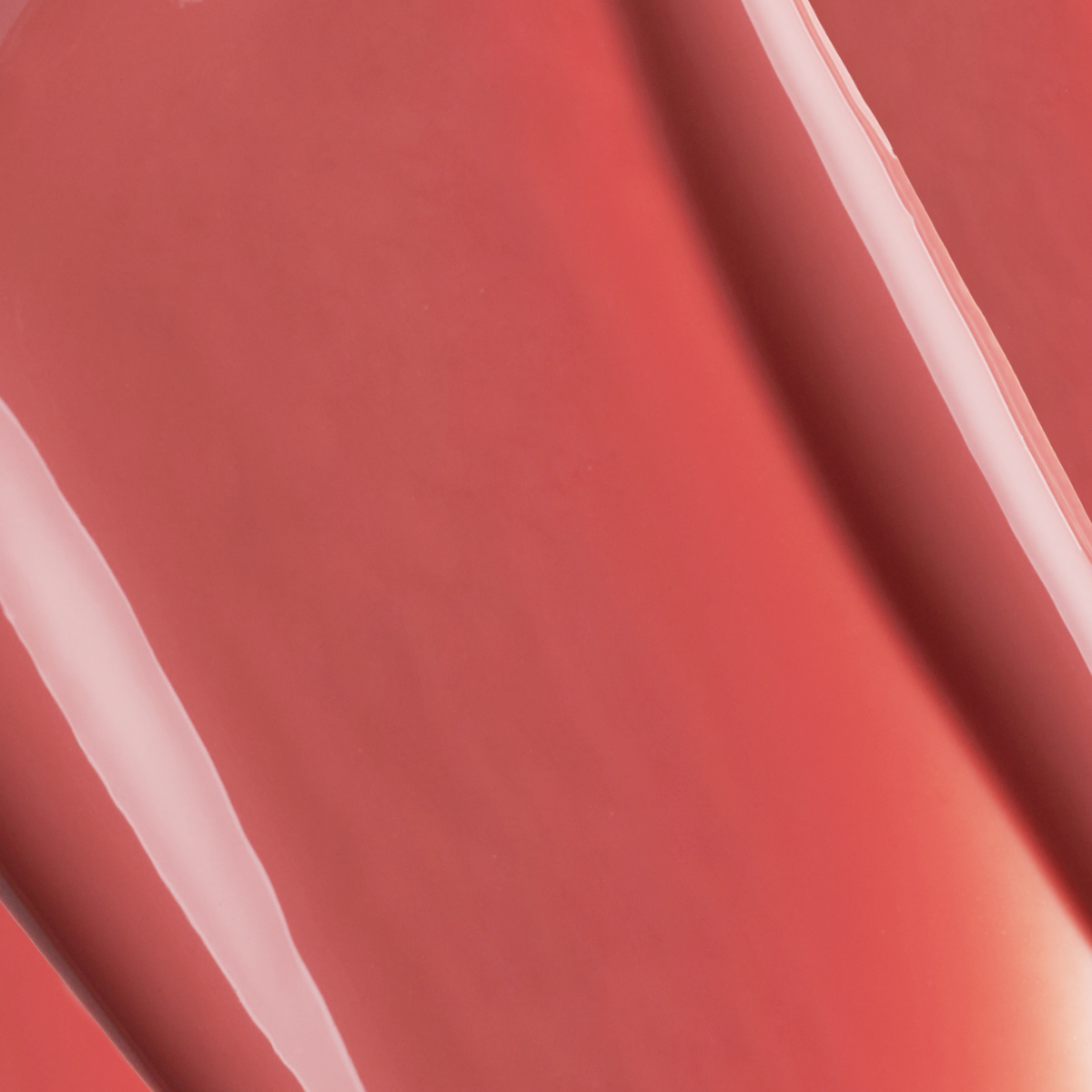 Close-up texture swatch of Muzigae Mansion Objet Water Lip Tint in Signature, showcasing its watery, smooth finish
