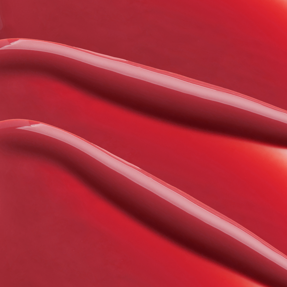Close-up texture swatch of Muzigae Mansion Objet Water Lip Tint in Spicy, showcasing its watery, smooth finish