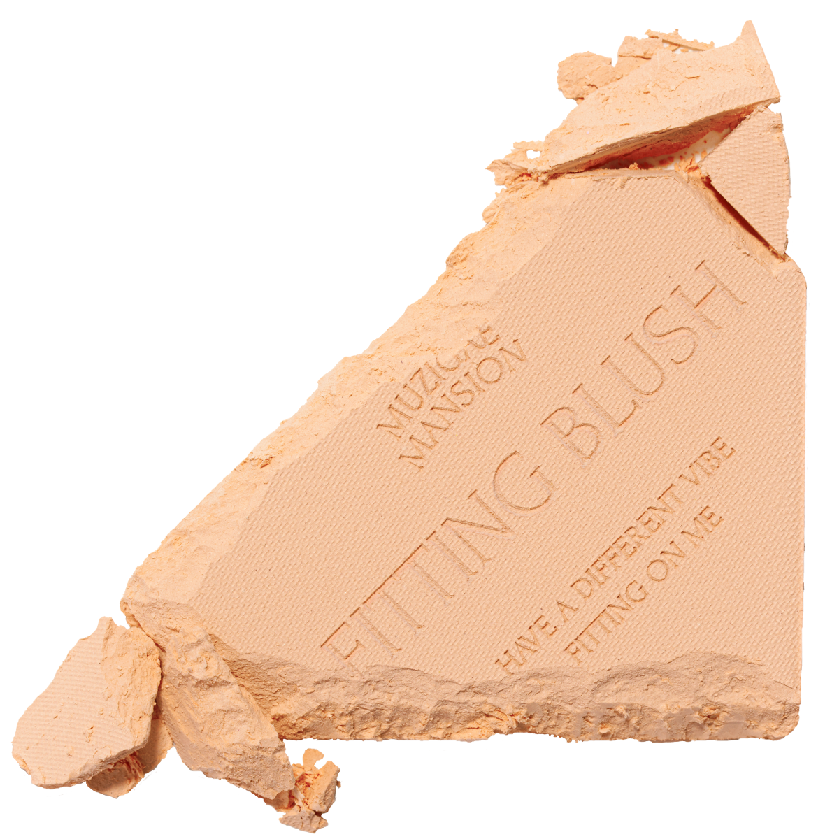Close-up texture swatch of Muzigae Mansion Fitting Blush in Find, showcasing its silky, soft-matte finish