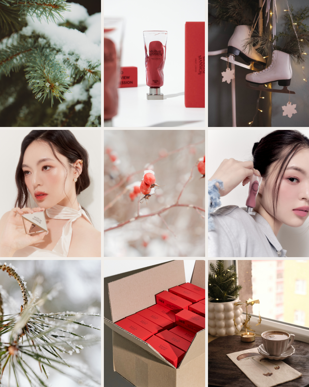 December Mood: Velvet Frost, Lingering Warmth