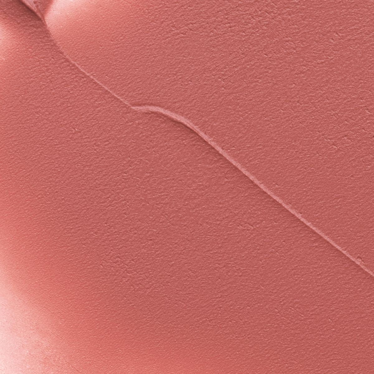 Close-up texture swatch of Muzigae Mansion Objet Liquid Lip Tint in Sequence 002, showcasing its smooth matte finish