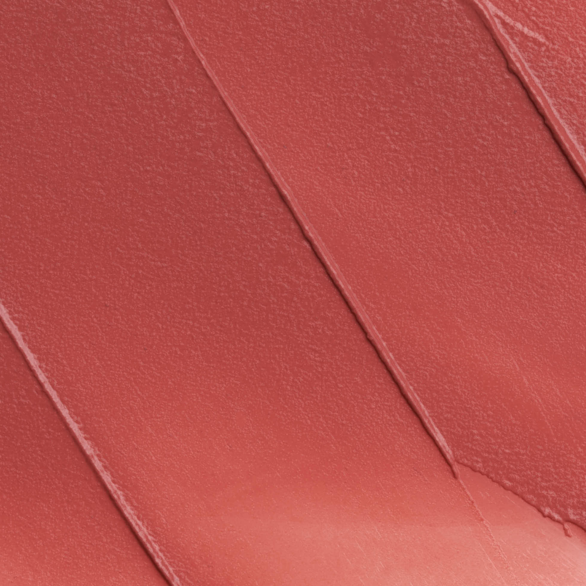 Close-up texture swatch of Muzigae Mansion Objet Liquid Lip Tint in Affection 004, showcasing its smooth matte finish