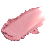 Close-up texture swatch of Muzigae Mansion Moodwear Blur Semi-Matte Lipstick in 005 Babe, showcasing its soft semi-matte finish