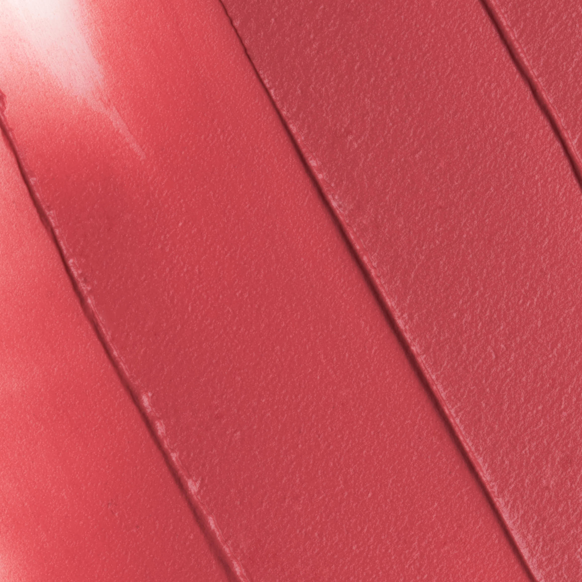 Close-up texture swatch of Muzigae Mansion Objet Liquid Lip Tint in Stunning 005, showcasing its smooth matte finish