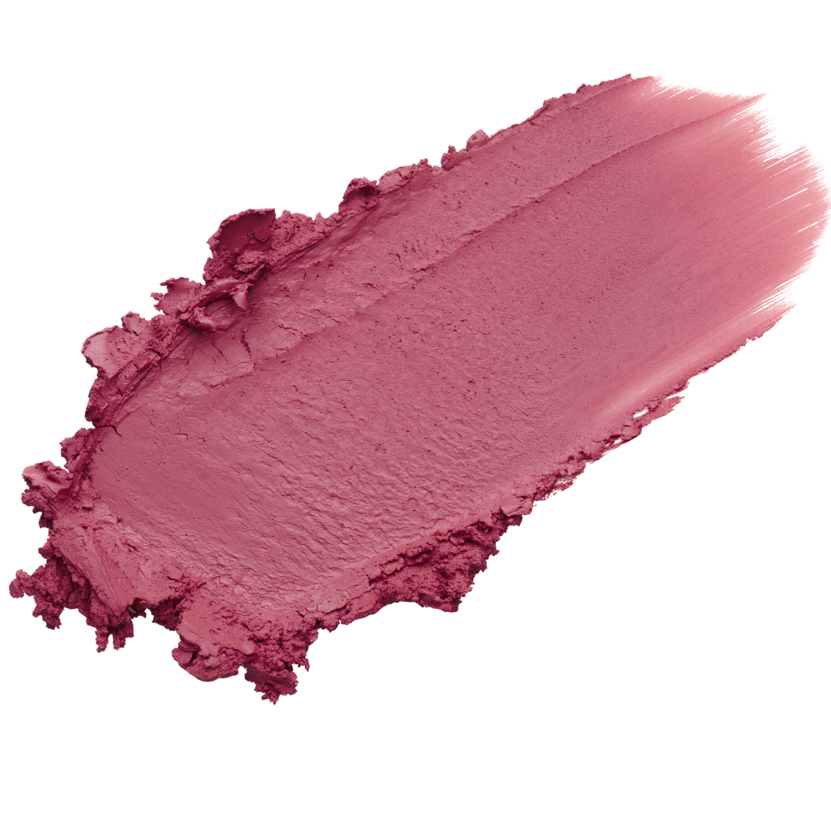 Close-up texture swatch of Muzigae Mansion Moodwear Blur Semi-Matte Lipstick in 007 Hippy, showcasing its soft semi-matte finish