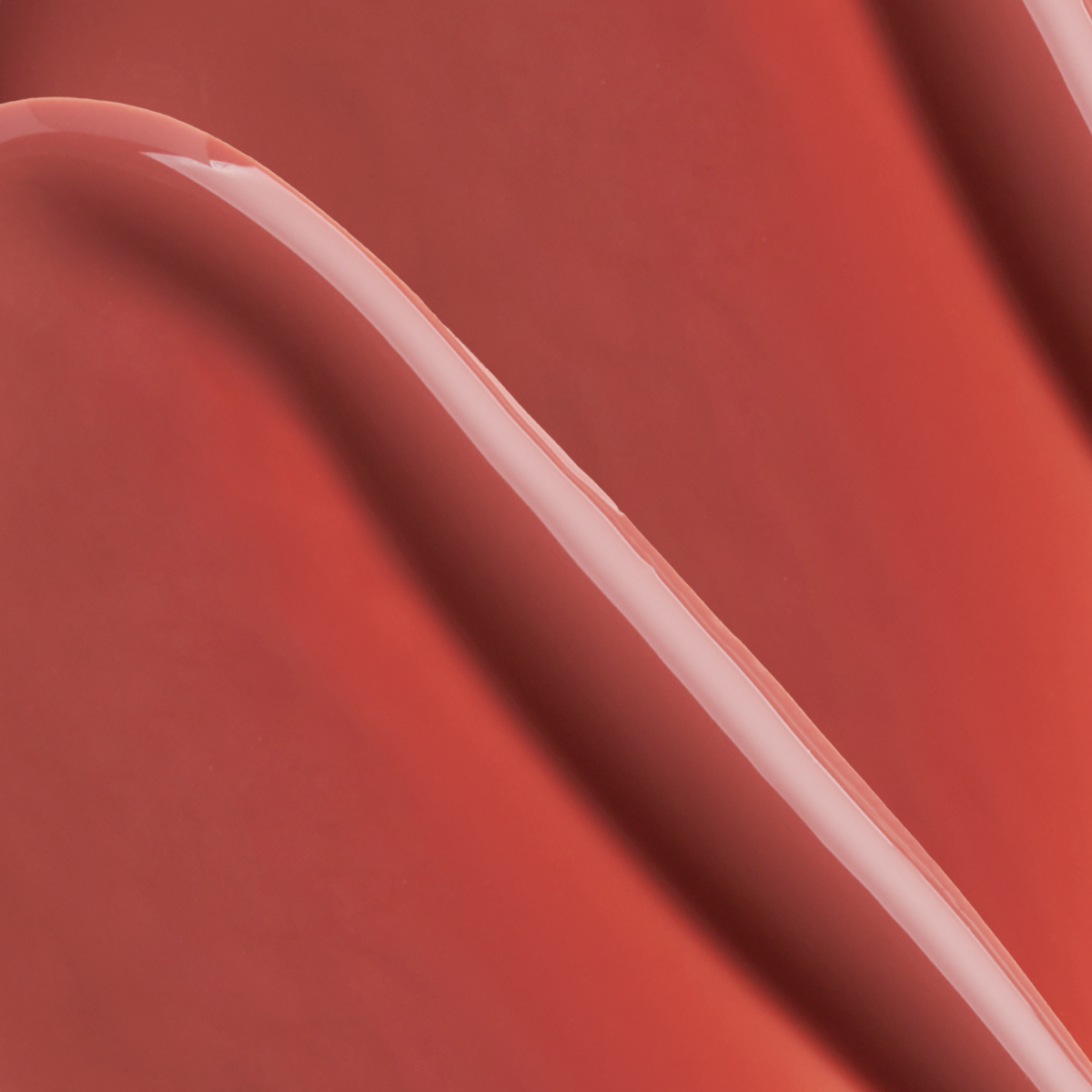 Close-up texture swatch of Muzigae Mansion Objet Water Lip Tint in Rare, showcasing its watery, smooth finish