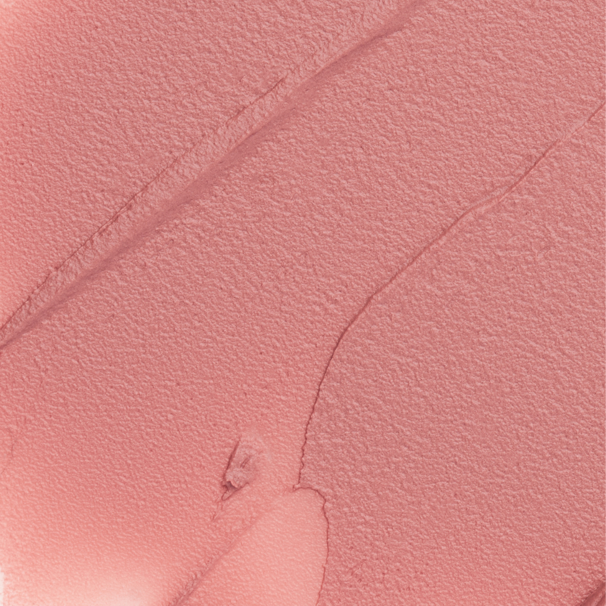 Close-up texture swatch of Muzigae Mansion Objet Liquid Lip Tint in Poise 011, showcasing its smooth matte finish