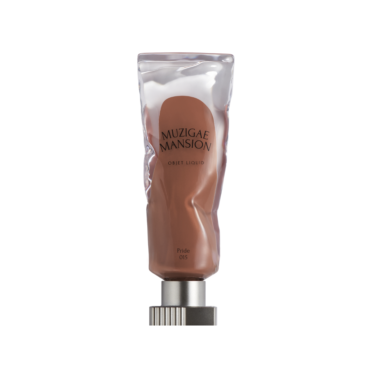 Muziage Mansion Objet Liquid Lip Tint in Pride 015 – Product Packaging