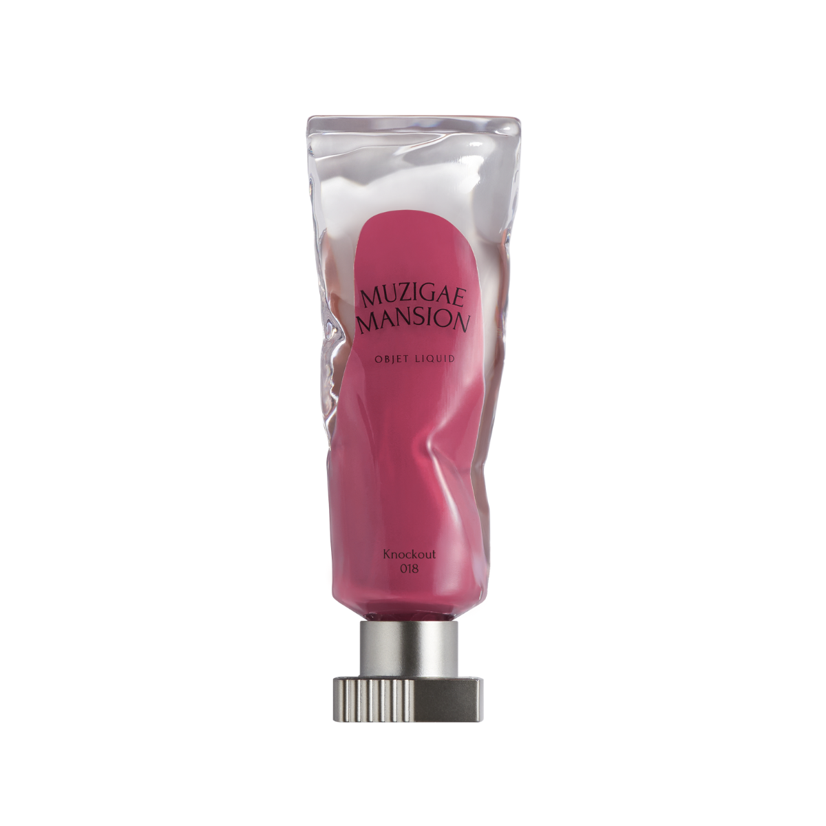 Muziage Mansion Objet Liquid Lip Tint in Knockout 018 – Product Packaging