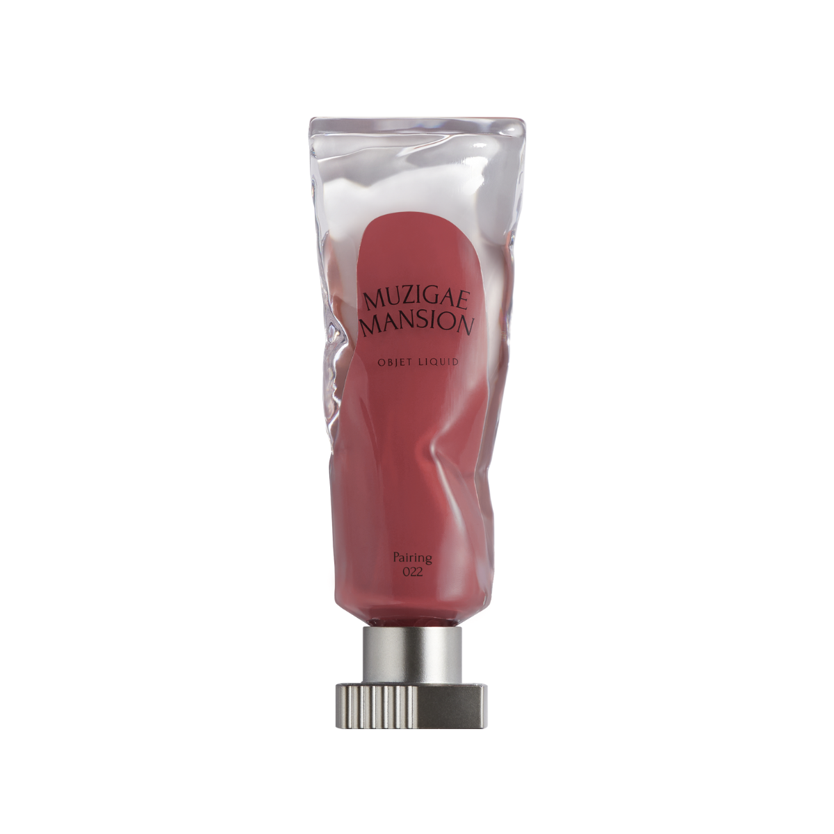 Muziage Mansion Objet Liquid Lip Tint in Pairing 022 – Product Packaging