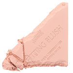 Close-up texture swatch of Muzigae Mansion Fitting Blush in Vibe, showcasing its silky, soft-matte finish