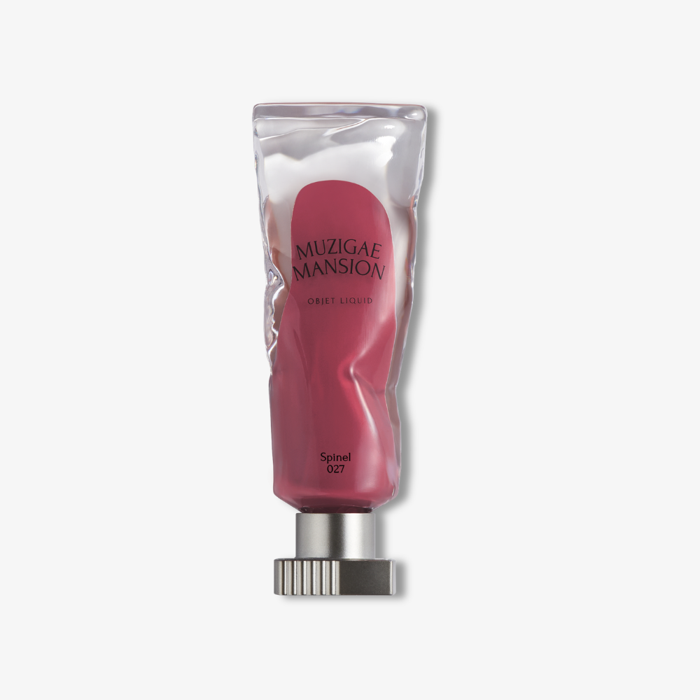 Muzigae Mansion Objet Liquid Lip Tint in 027 Spinel - Product Packaging