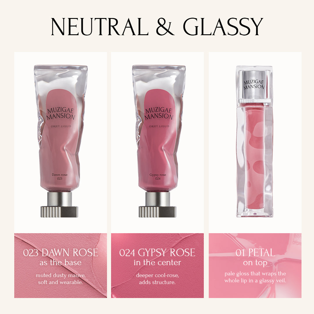 Glow Ombré Lips — The Rose Edit